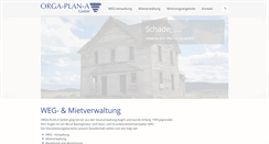 Desktop Screenshot of orgaplana.de