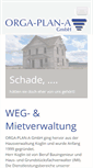 Mobile Screenshot of orgaplana.de